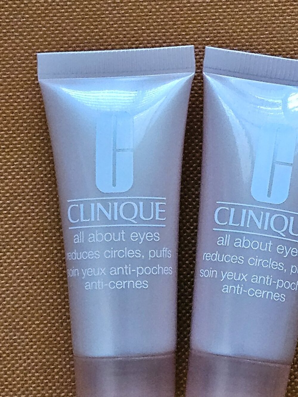 Clinique All About Eyes Eye Cream 2 Tubes 0.5 oz 15ml Each New